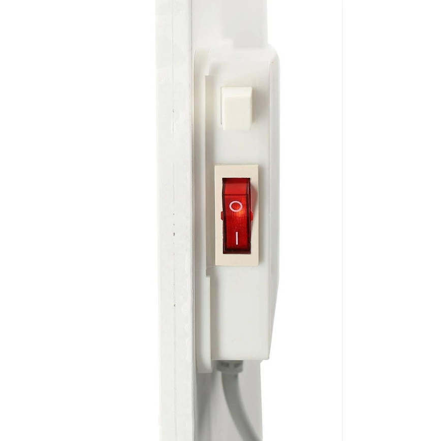 Infračervený topný panel s LCD displejem 425W/230V IP44 bílá