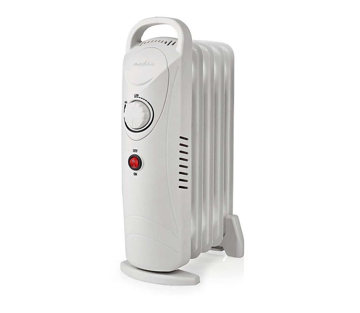 Nedis Nedis HTOI30WT5 - Přenosný olejový ohřívač s 5 žebry 500W/230V NE0538