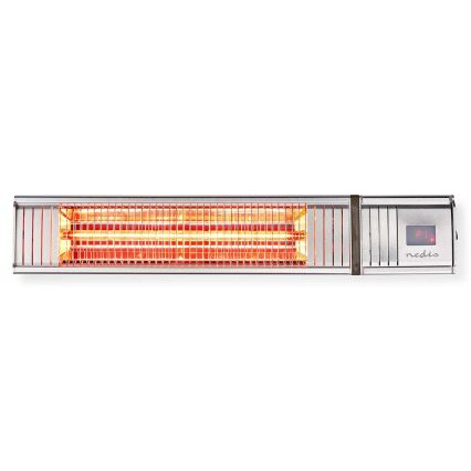 Venkovní elektrické topné těleso 2000W/230V IP65 + dálkové ovládání.