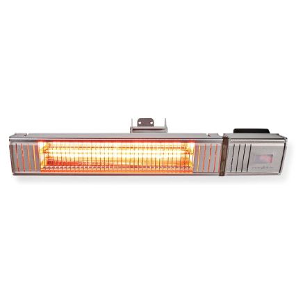 Venkovní elektrické topné těleso 2000W/230V IP65 + dálkové ovládání.