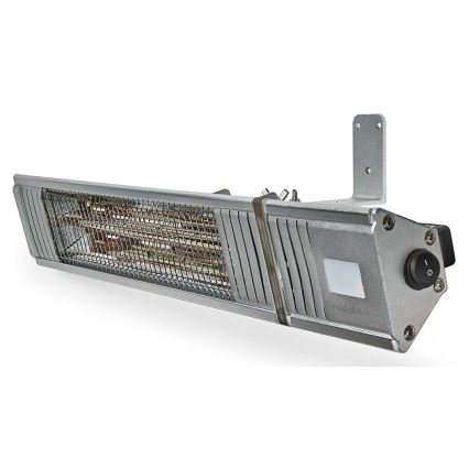 Venkovní elektrické topné těleso 2000W/230V IP65 + dálkové ovládání.