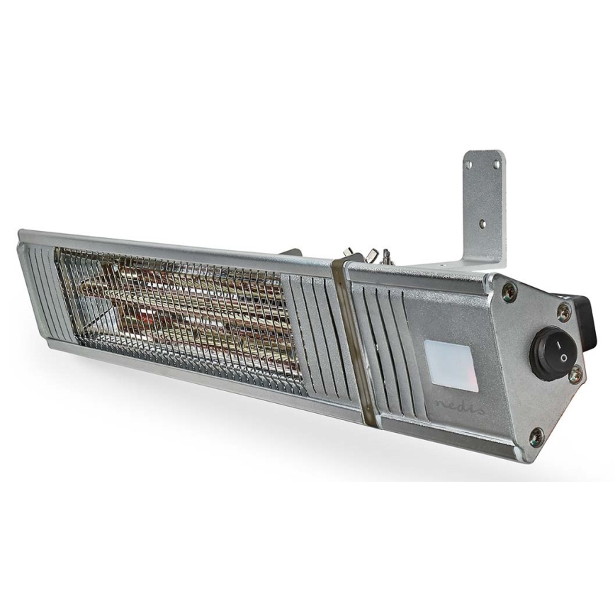 Venkovní elektrické topné těleso 2000W/230V IP65 + dálkové ovládání.