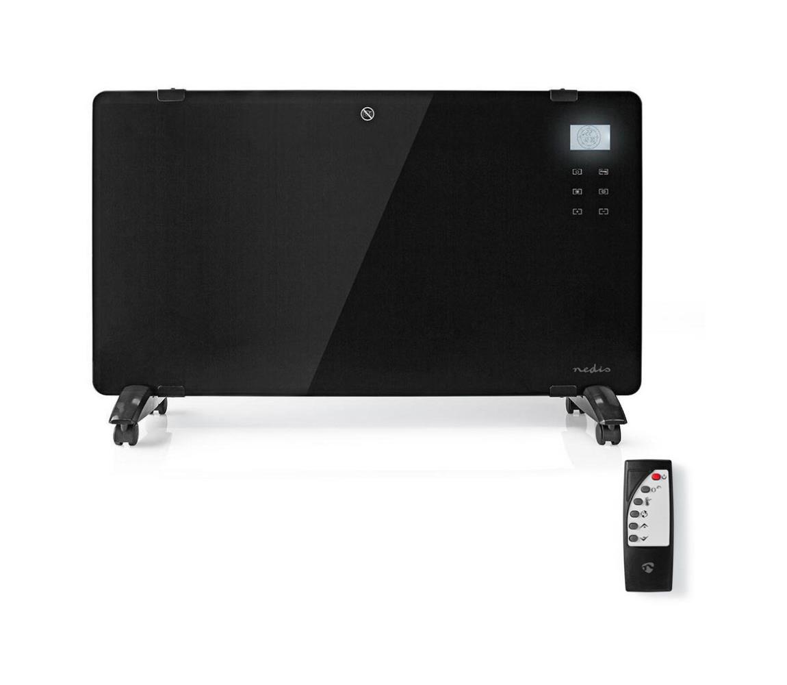 Nedis Nedis HTPL20FBK − Konvekční ohřívač 1000-2000W/230V LCD displej IP24 NE0125