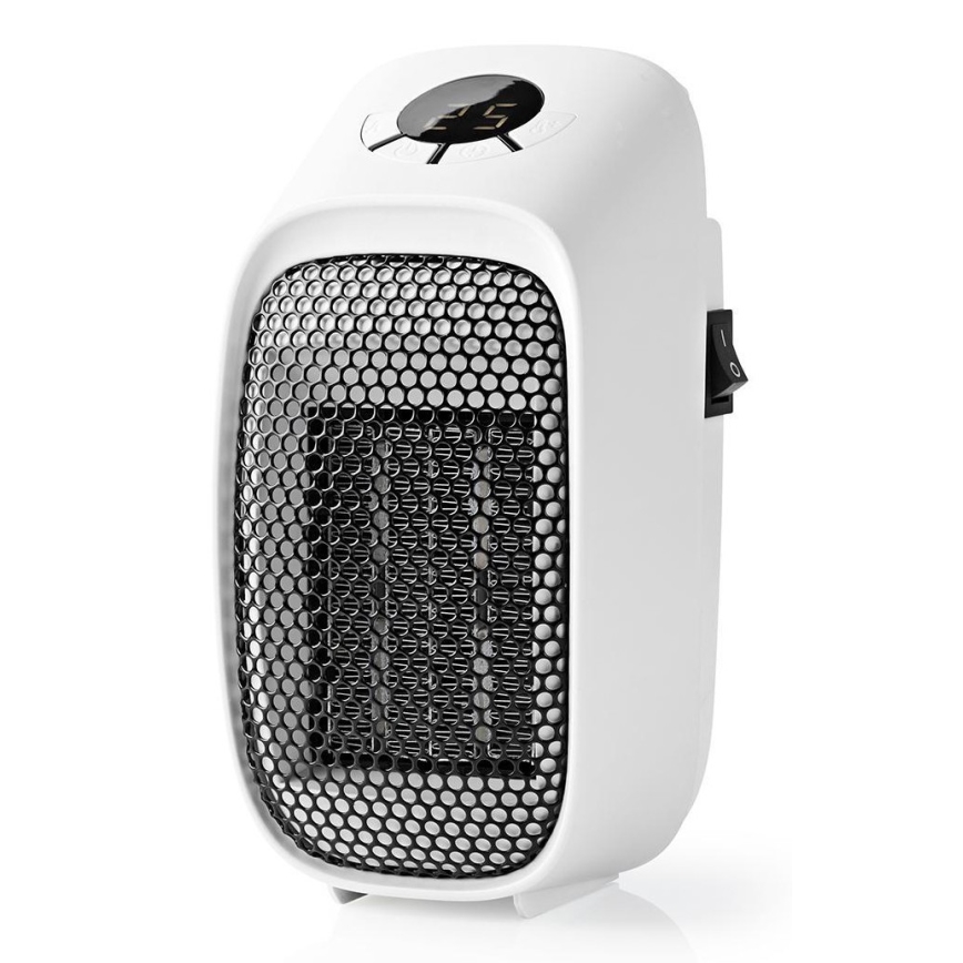 Topné těleso do zásuvky s termostatem a LCD displejem 400W/230V