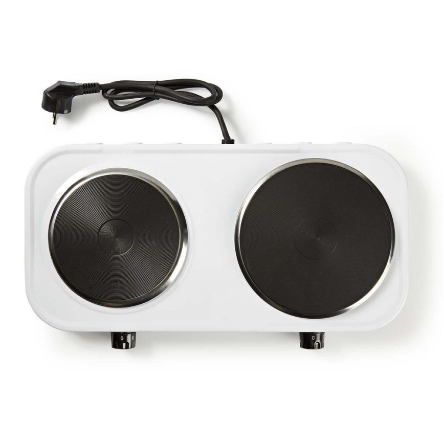 Dvojitý elektrický vařič 15,5 cm a 18,5 cm 2500W/230V