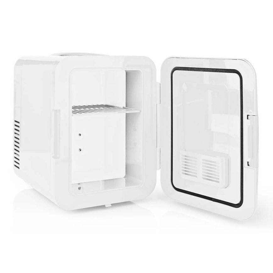 Přenosná mini lednička 50W/230V bílá