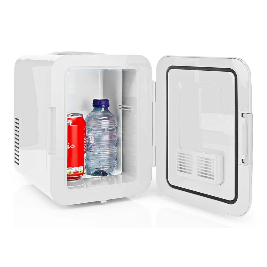 Přenosná mini lednička 50W/230V bílá