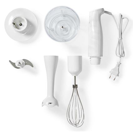 Ruční mixér 4v1 400W/230V bílá