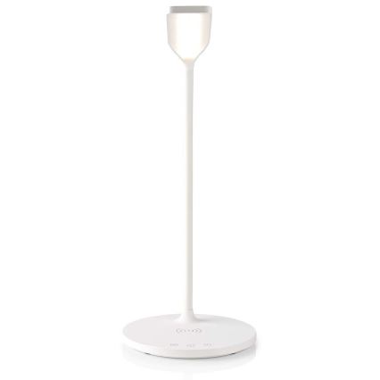 LED Stmívatelná dotyková flexibilní stolní lampa s 15W bezdrátovým nabíjením Qi LED/5,5W/230V 2700-6500K bílá