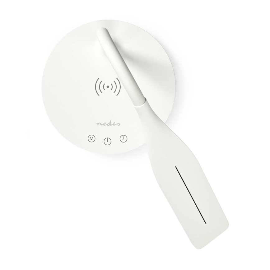 LED Stmívatelná dotyková flexibilní stolní lampa s 15W bezdrátovým nabíjením Qi LED/5,5W/230V 2700-6500K bílá