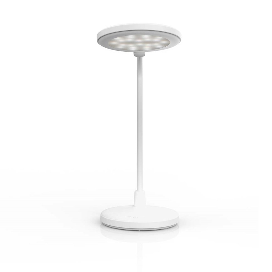 LED Stmívatelná nabíjecí dotyková lampa se zrcátkem LED/6W/1200 mAh 3000/4000/5700K CRI 90 bílá