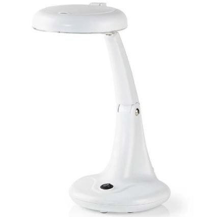 Stolní lampa s lupou T4/12W/230V 6500K