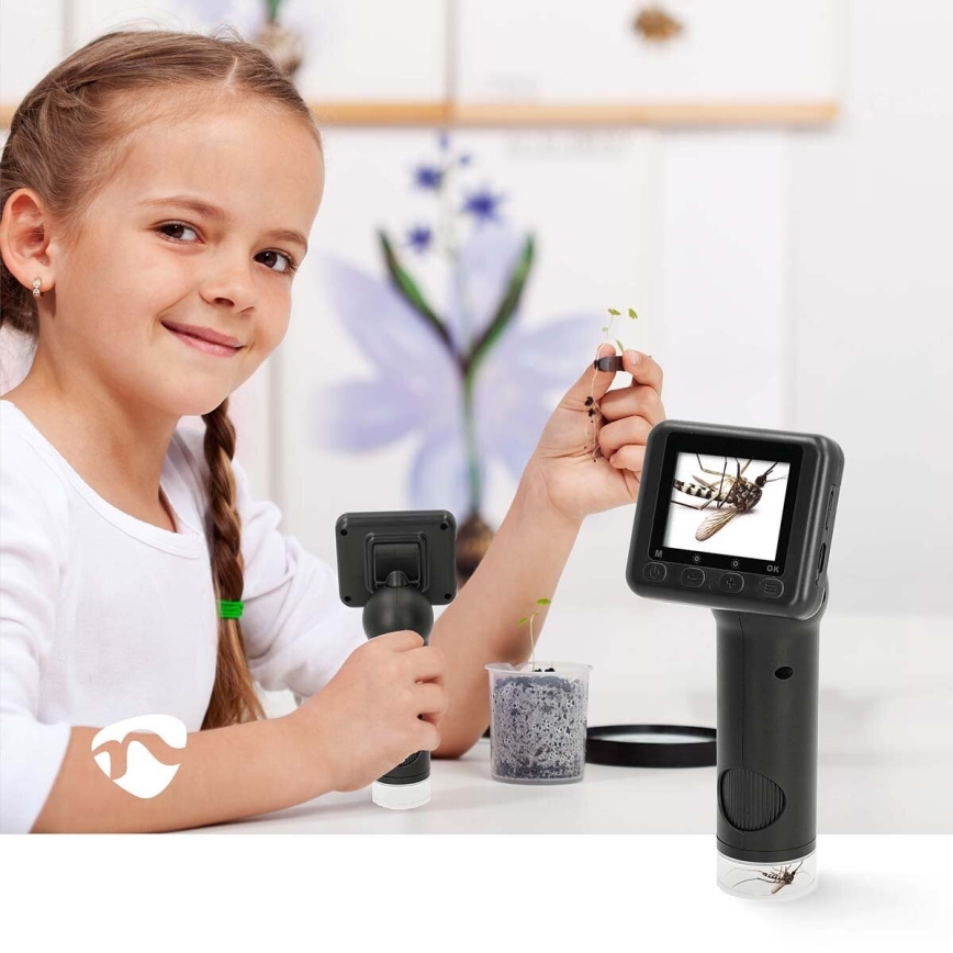 Mikroskopická nabíjecí digitální kamera 1080p 30fps 48MP 1000 mAh