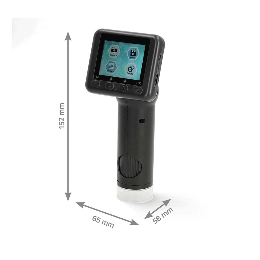 Mikroskopická nabíjecí digitální kamera 1080p 30fps 48MP 1000 mAh