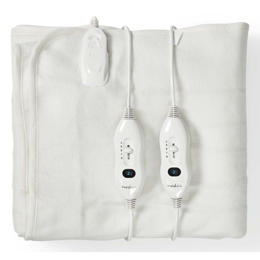 Elektrická vyhřívací deka pro dvě osoby 120W/230V 160x140 cm