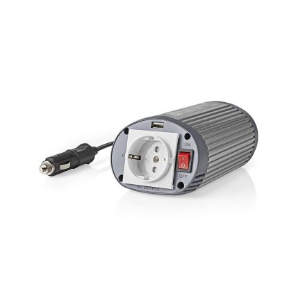 Měnič napětí 150W/12/230V + USB