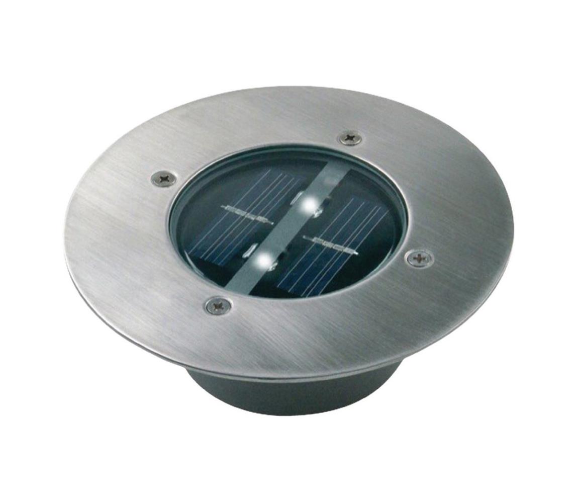 Nedis Nedis RA-5000197 - LED Solární reflektor se senzorem LED/0,12W/2xAAA IP67 kruh NE0230