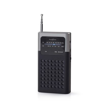 Kapesní FM rádio 1,5W/2xAAA