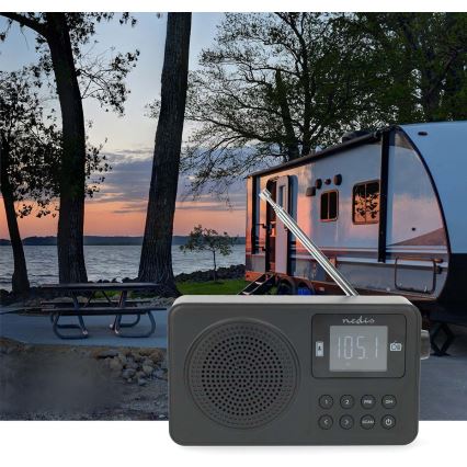 FM rádio 2W/5V 1900 mAh