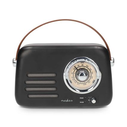 FM retro rádio 3W/5V 1500 mAh
