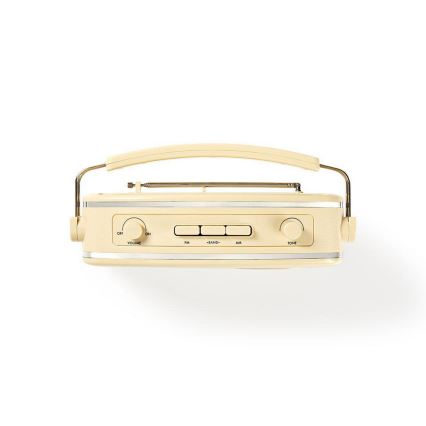 FM Rádio 4,5W/230V béžová