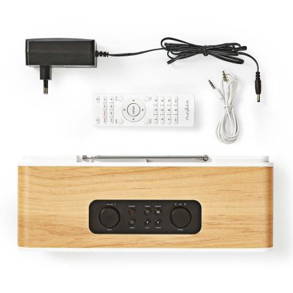 Multifunkční internetové rádio 34W/230V DAB+ FM Wi-Fi Bluetooth USB + dálkové ovládání