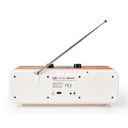 Multifunkční internetové rádio 34W/230V DAB+ FM Wi-Fi Bluetooth USB + dálkové ovládání