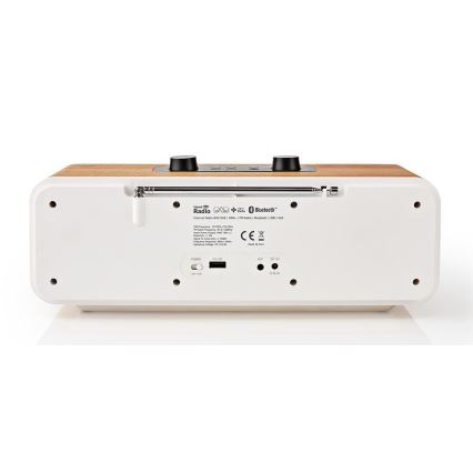 Multifunkční internetové rádio 34W/230V DAB+ FM Wi-Fi Bluetooth USB + dálkové ovládání