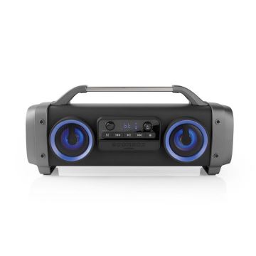 LED RGB Hudební přehrávač se světelnými efekty 60W/Bluetooth/FM/USB