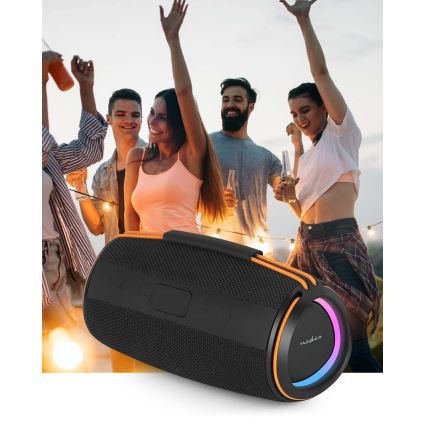 LED Nabíjecí reproduktor 60W/2000 mAh IPX4 černá