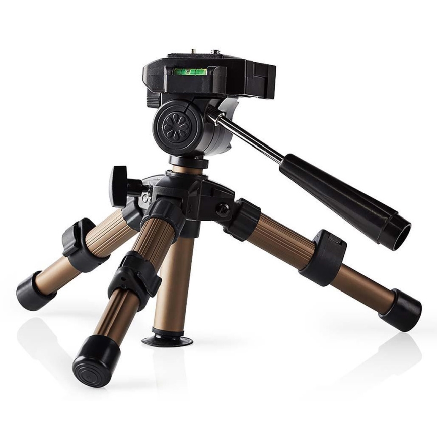 Stativ pro fotoaparáty a videokamery bronz/černá