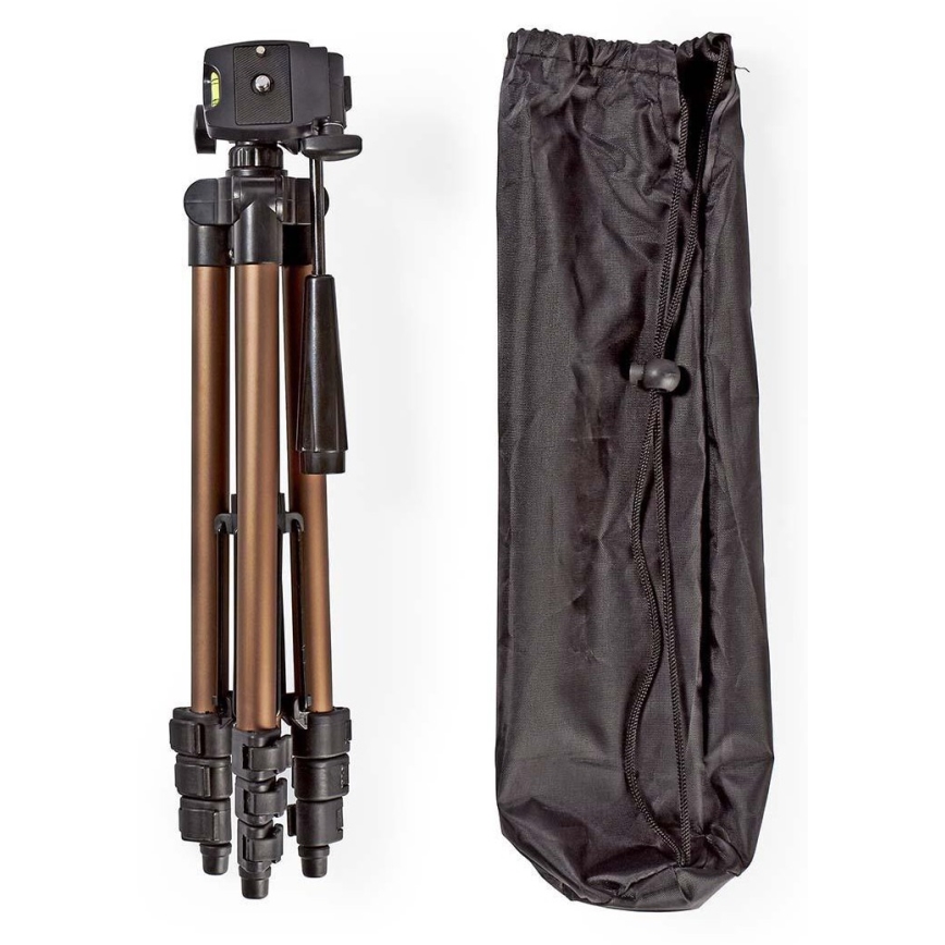 Stativ pro fotoaparáty a videokamery bronz/černá