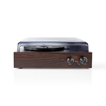 Gramofon s počítačovým převodem 2x9W + kryt proti prachu