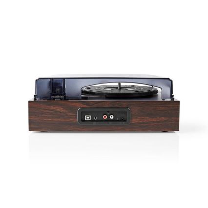 Gramofon s počítačovým převodem 2x9W + kryt proti prachu