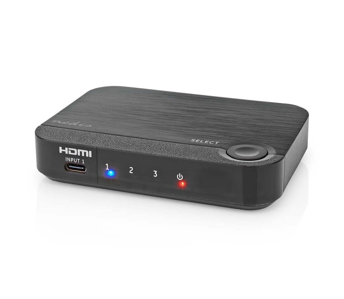   VCON6420AT - Profesionální tříportový HDMI převodník 4K USB-C na HDMI 
