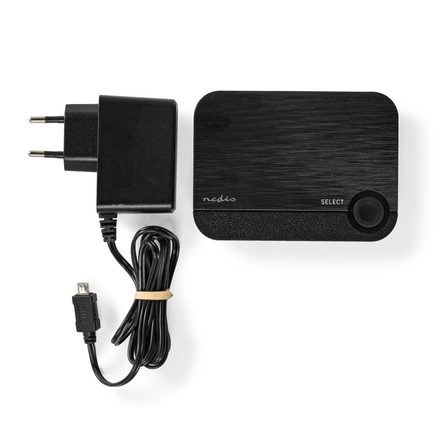 Profesionální tříportový HDMI převodník 4K USB-C na HDMI