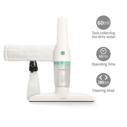 Nabíjecí okenní vysavač 12W/2200 mAh