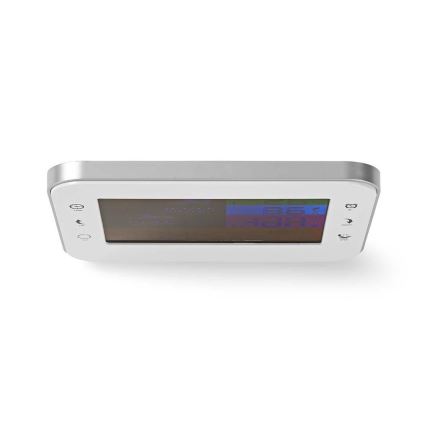 Meteostanice s barevným LCD displejem 230V/3xAAA + 2xAA bílá