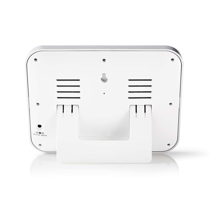 Meteostanice s barevným LCD displejem 230V/3xAAA + 2xAA bílá