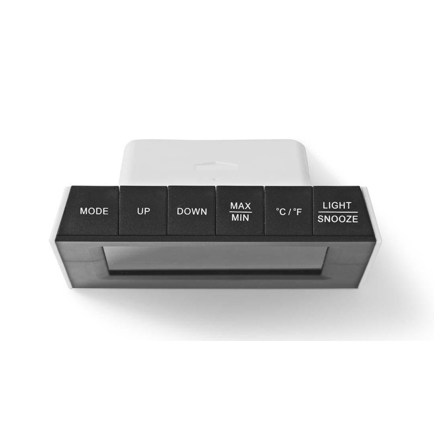 Meteostanice s barevným LCD displejem 230V/3xAAA + 2xAA černá