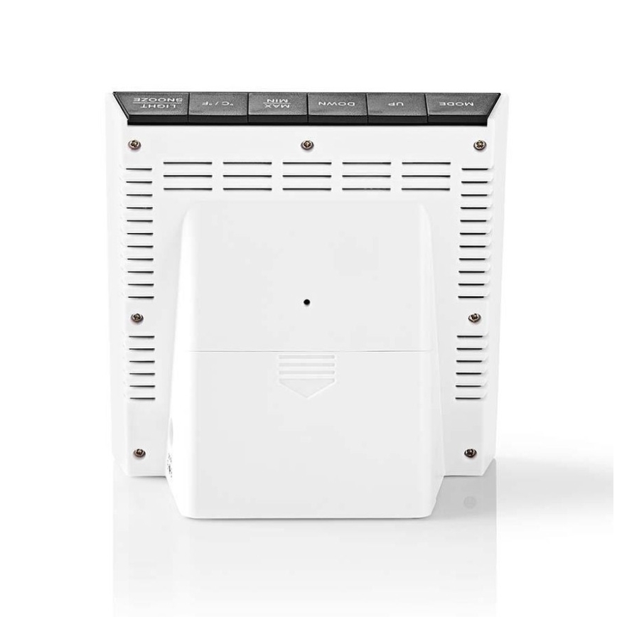 Meteostanice s barevným LCD displejem 230V/3xAAA + 2xAA černá