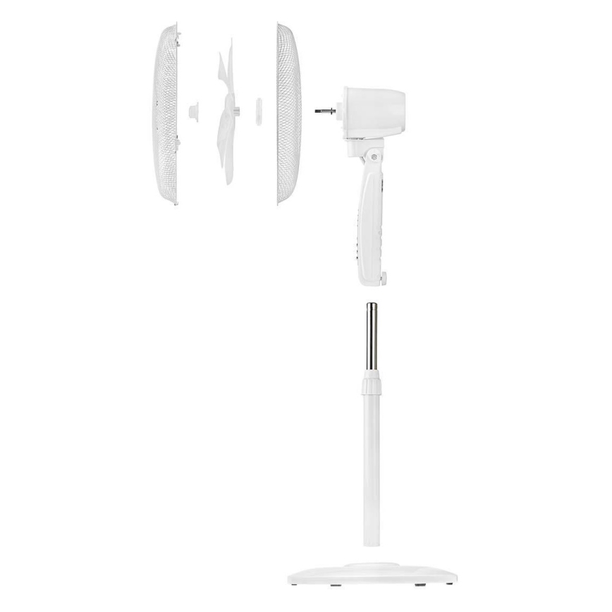 Stojanový ventilátor 60W/230V Wi-Fi bílá