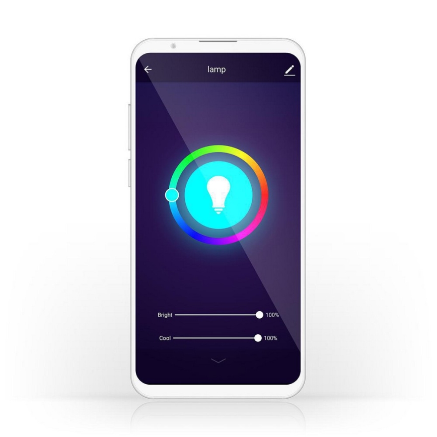 LED RGB Stmívatelná chytrá žárovka GU10/5W/230V 2700K