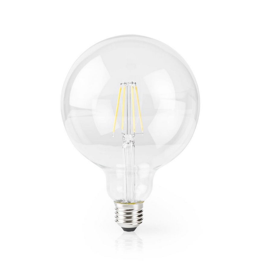 LED Stmívatelná chytrá žárovka VINTAGE G125 E27/5W/230V 2700K
