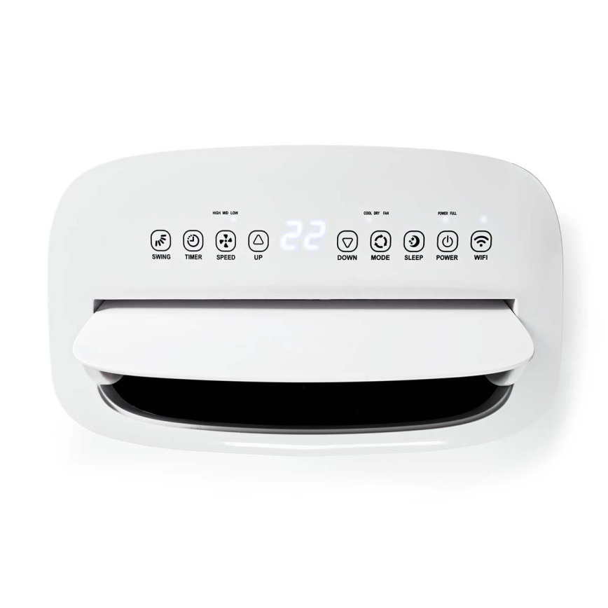 Chytrá mobilní klimatizace 3v1 včetně kompletního příslušenství 1800W/230V 16000 BTU Wi-Fi + dálkové ovládání