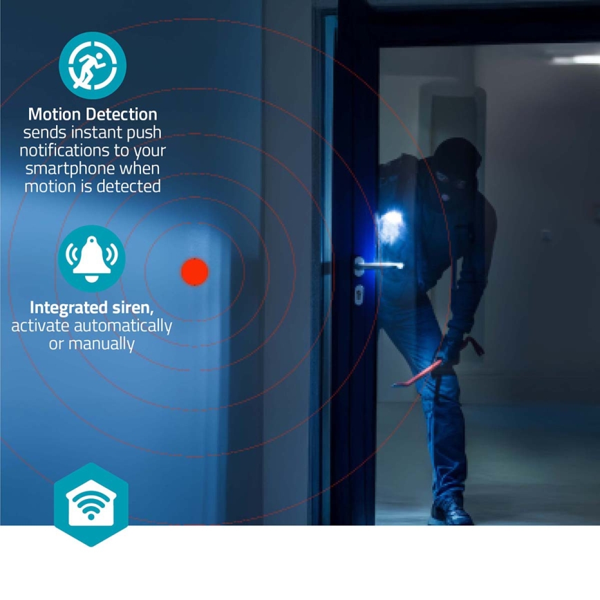 Chytrá kamera Smartlife 5V 3MP Full HD 1296p Wi-Fi Tuya