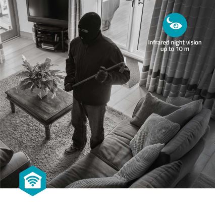 Chytrá kamera Smartlife 5V 3MP Full HD 1296p Wi-Fi Tuya