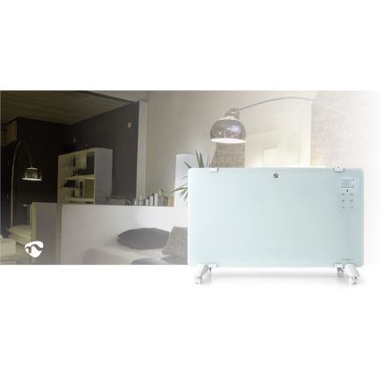 Elektrický přímotop/konvektor 2000W/230V Wi-Fi IP24 termostat