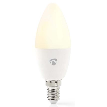 LED RGB Stmívatelná žárovka Smartlife E14/4,5W/230V Wi-Fi 2700K