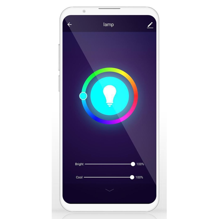 LED RGB Stmívatelná žárovka Smartlife E14/4,5W/230V Wi-Fi 2700K